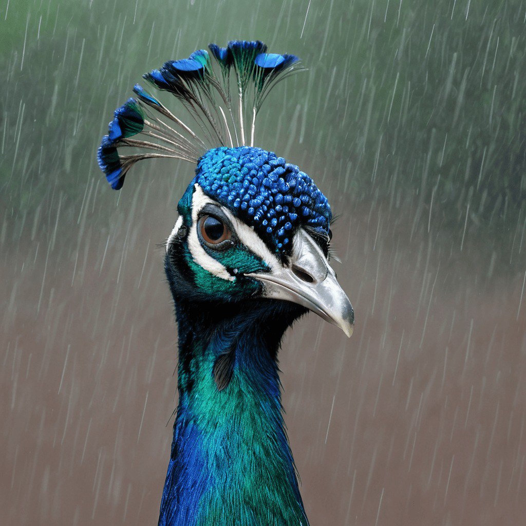 The Sad Peacock